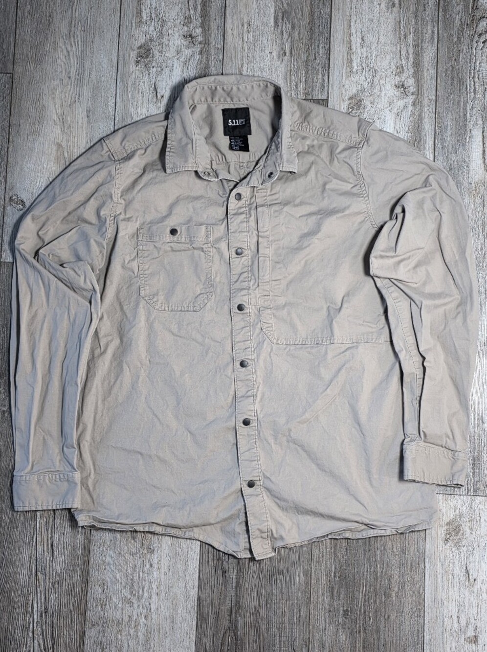 5.11 Tactical Men's Legend Long Sleeve Button-down Shirt Sz Lg